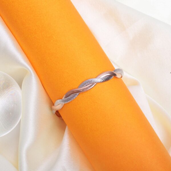 925 Sterling Silver Luminous Twist Bracelets
