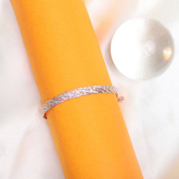 925 Sterling Silver Woven Harmony Bracelet