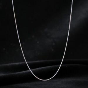 925 Sterling Silver GleamAura Sleek Chain