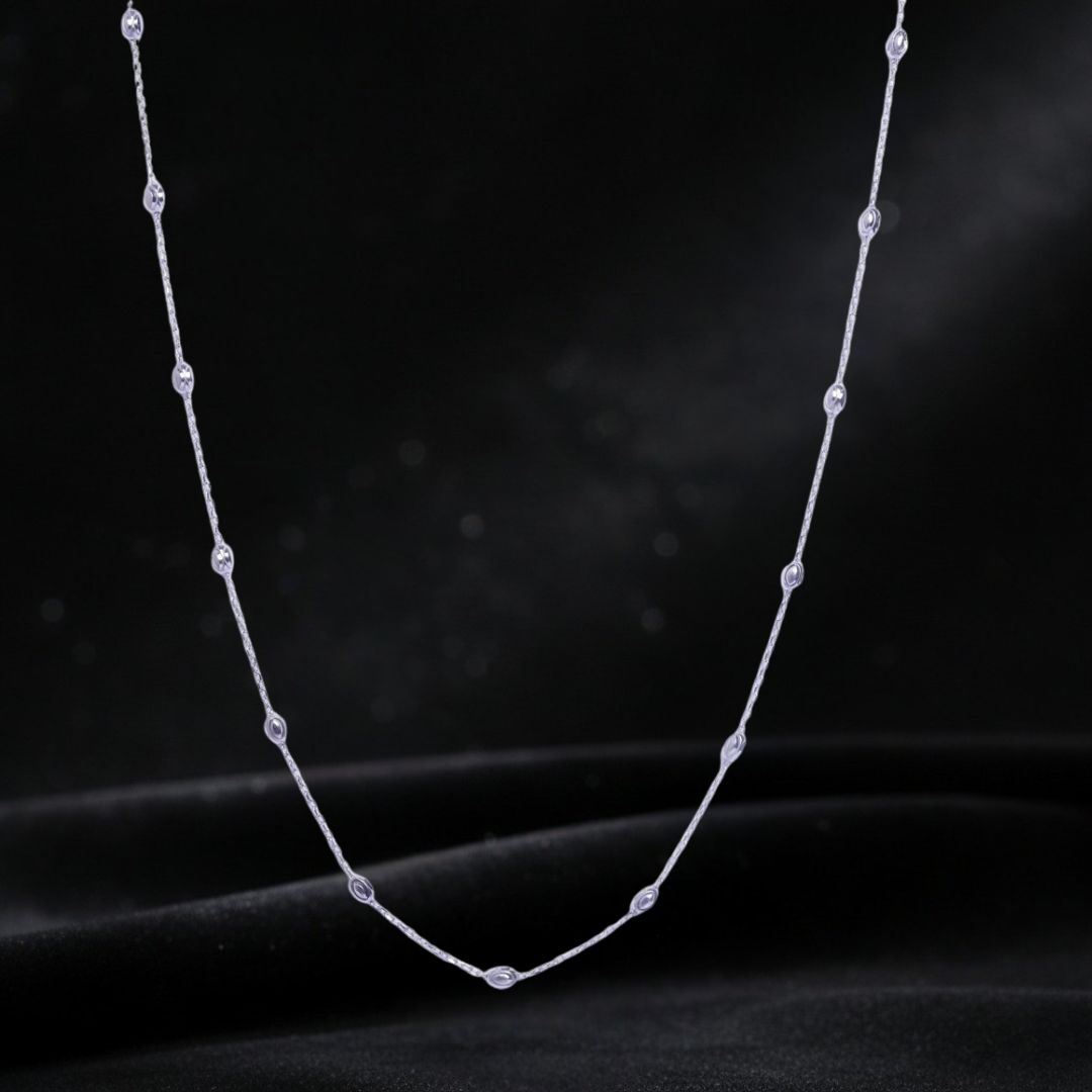925 Sterling Silver LustreDot Chain