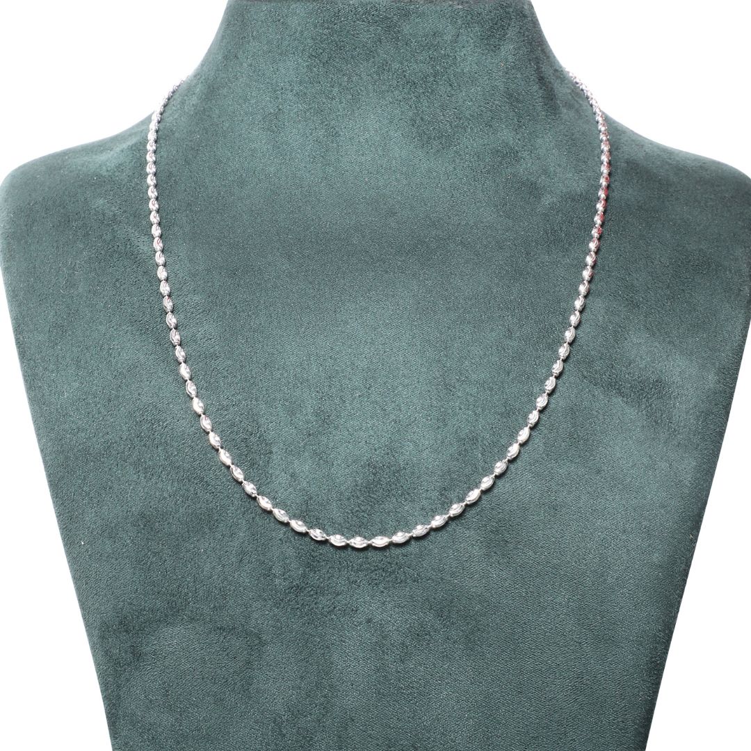 925 Sterling Silver Bead Gleam Chain