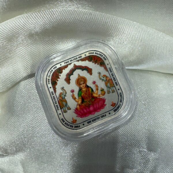 999 Silver Coin Set – Lakshmi & Ganesha - Image 4