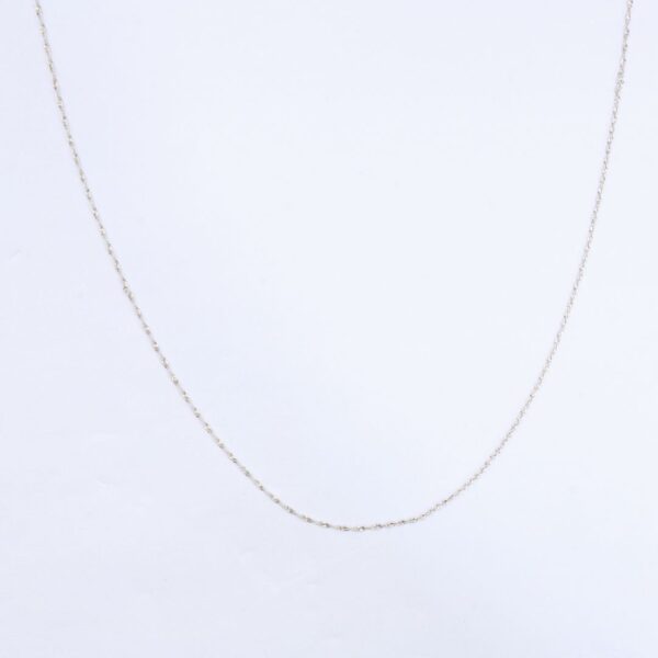 925 Sterling Silver Textured Chain - Image 2