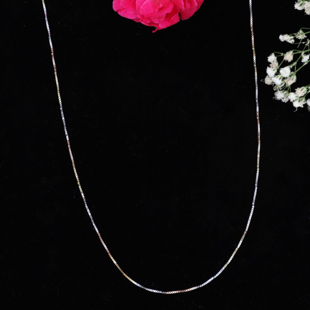 925 Sterling Silver Sleek Shine Chain