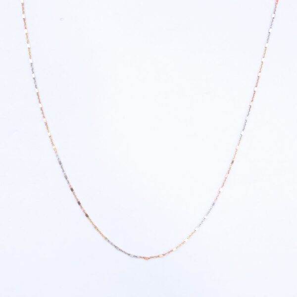 925 Sterling Silver Multi-Tone Chain - Image 2