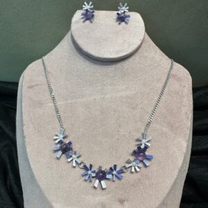 925 Sterling Silver Delicate Bloom Set