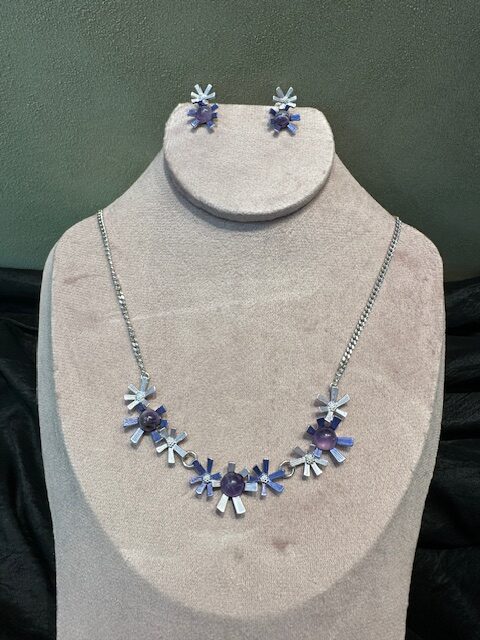 925 Sterling Silver Delicate Bloom Set