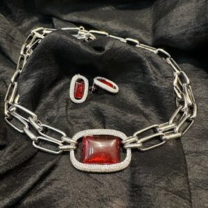 925 Sterling Silver Modern Chain Set