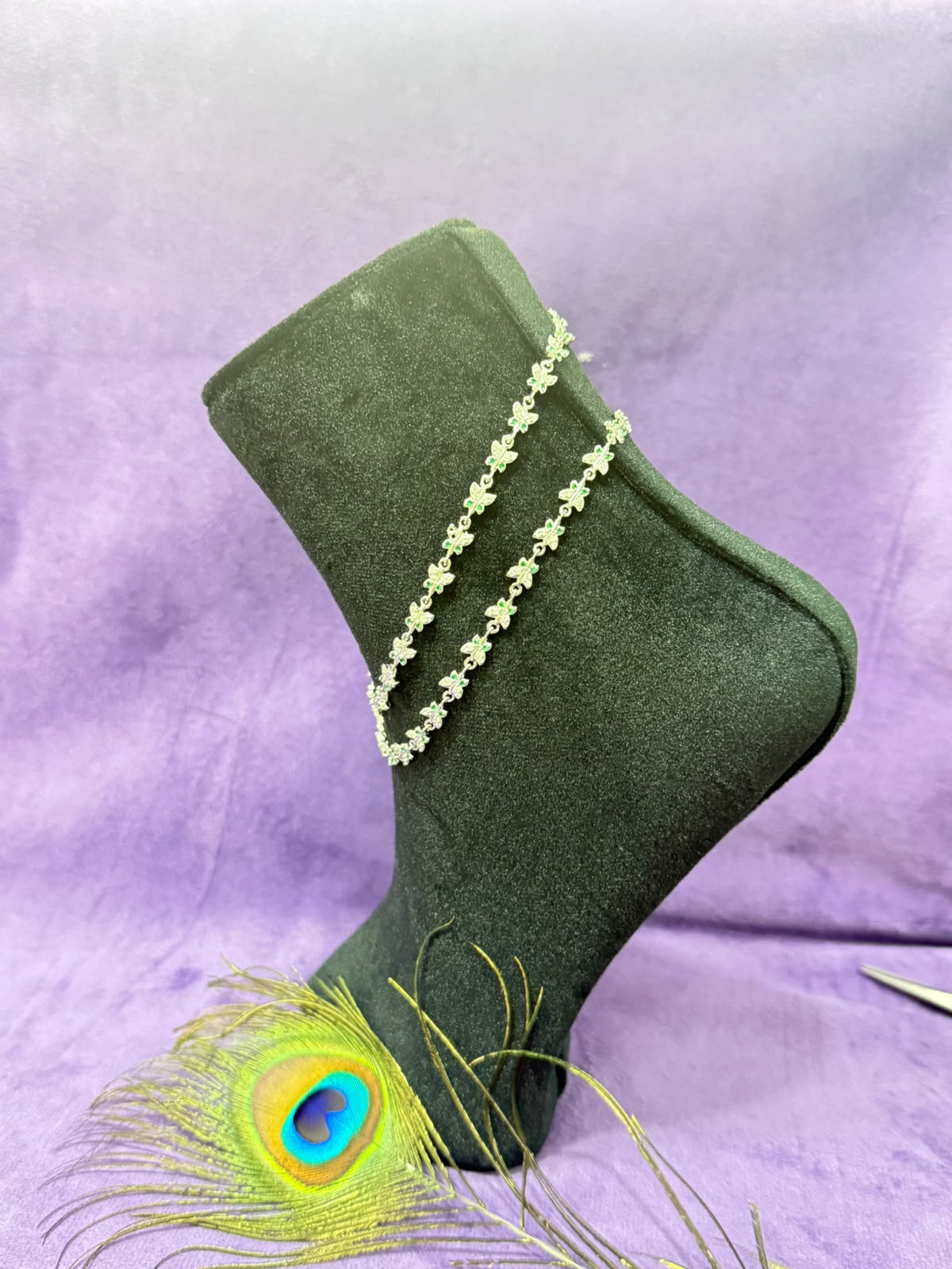 92.5 Sterling Silver Anklet