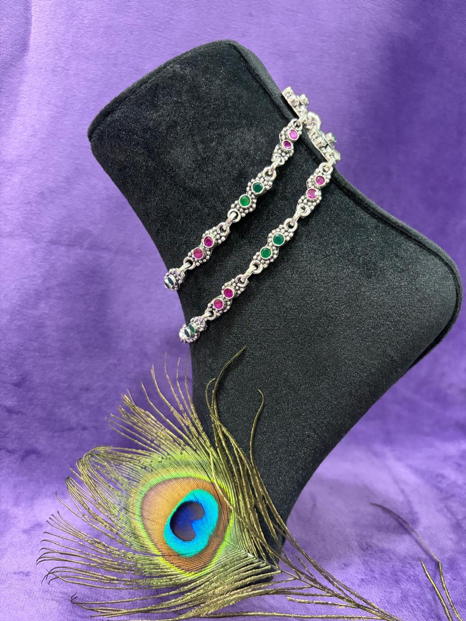 92.5 Sterling Silver Anklet