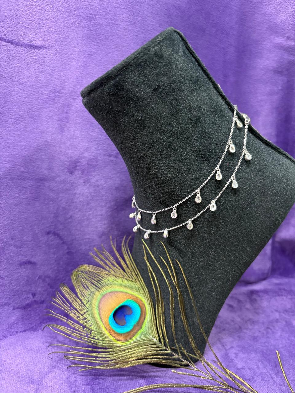 92.5 Sterling Silver Anklet