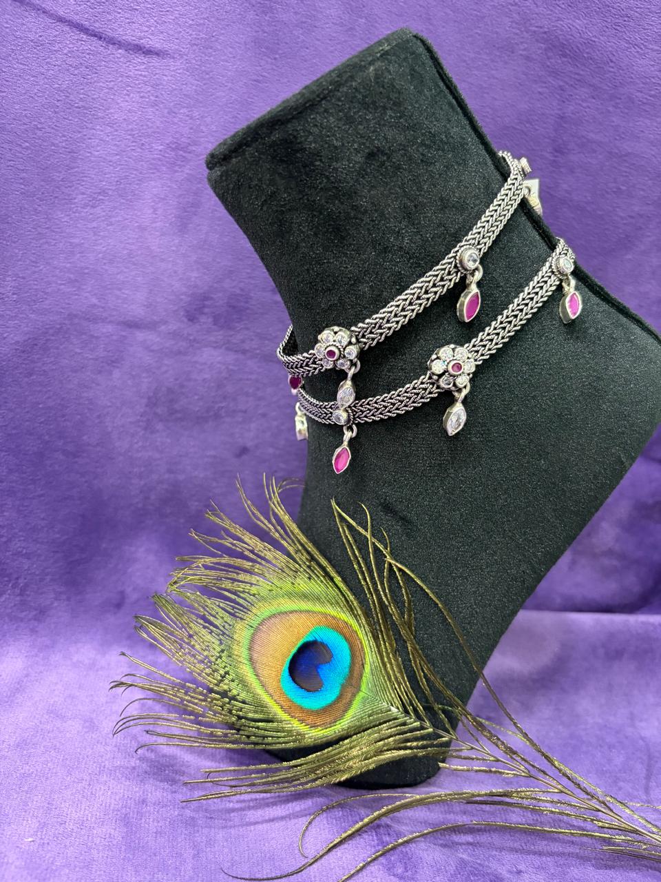 92.5 Sterling Silver Anklet