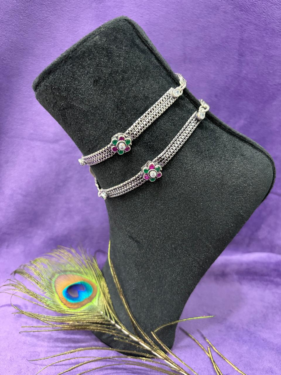 92.5 Sterling Silver Anklet