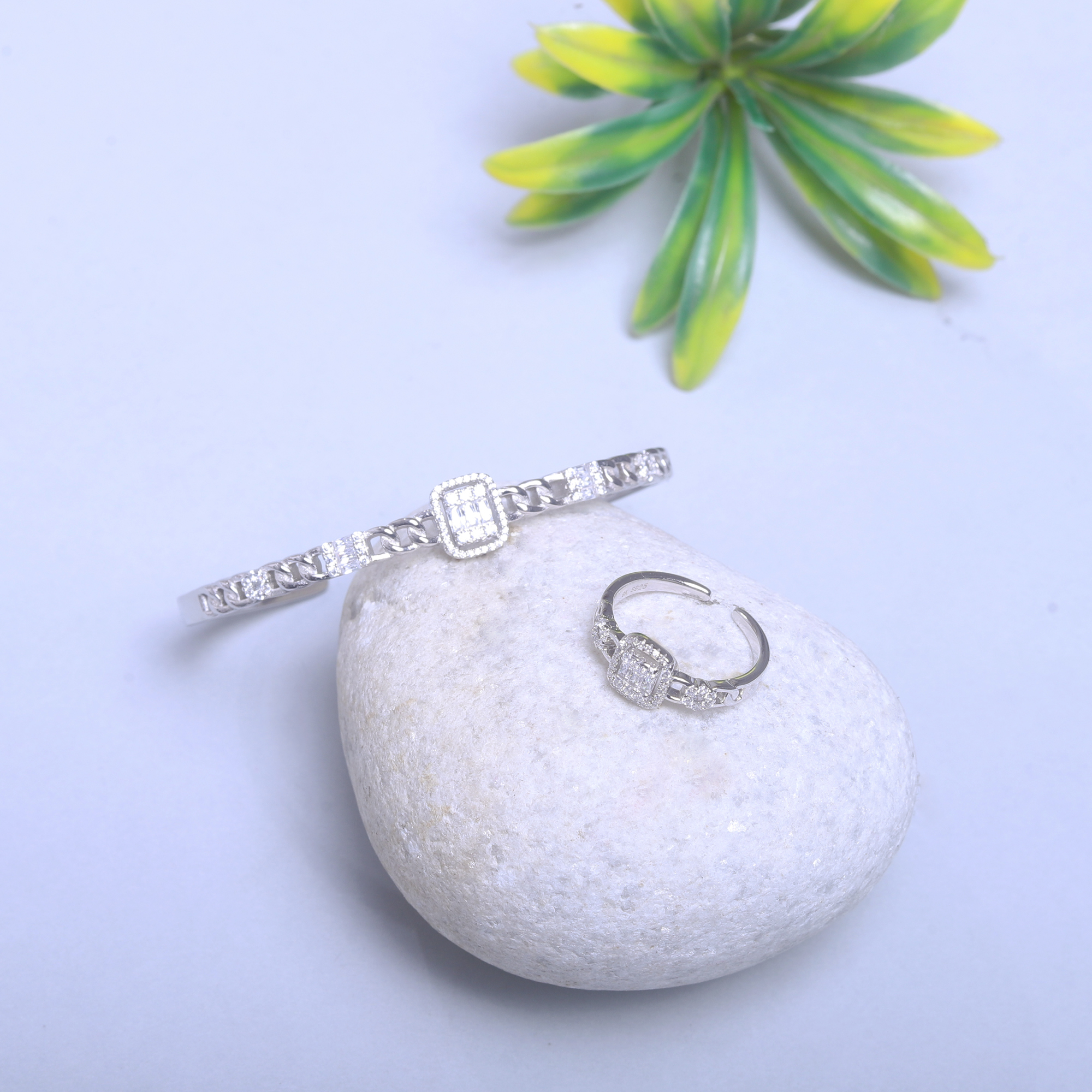 92.5 Sterling Silver Stardust Bracelet