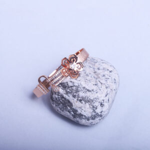92.5 Sterling Silver Rose Blossom Grace Bracelet