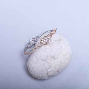 92.5 Sterling Silver Twilight Bloom Bracelet