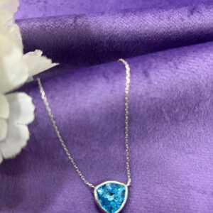 92.5 Sterling SilverOcean Heart pendant
