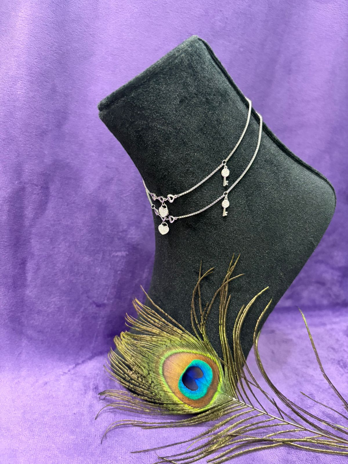 92.5 Sterling Silver Anklet
