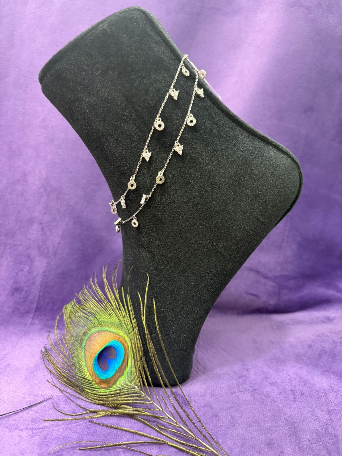 92.5 Sterling Silver Anklet