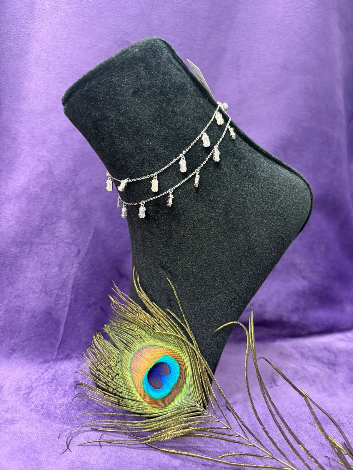 92.5 Sterling Silver Anklet